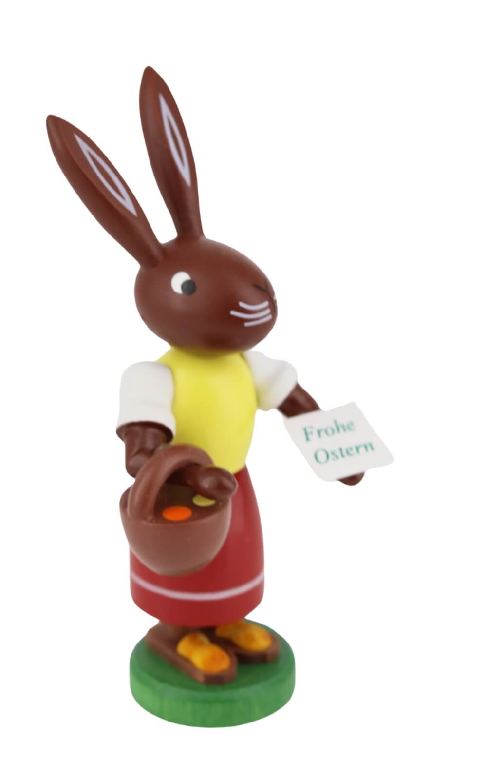 Osterhase mit Handkorb, 9 cm von Thomas Preißler_1