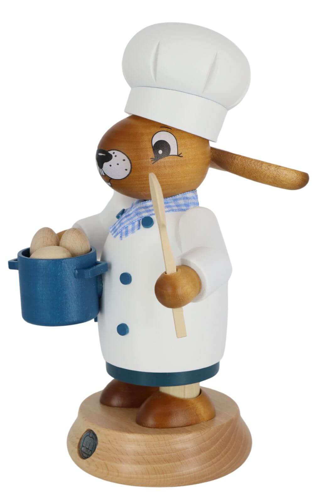Räuchermännchen Osterhase Koch, 19 cm von Müller Kleinkunst_3