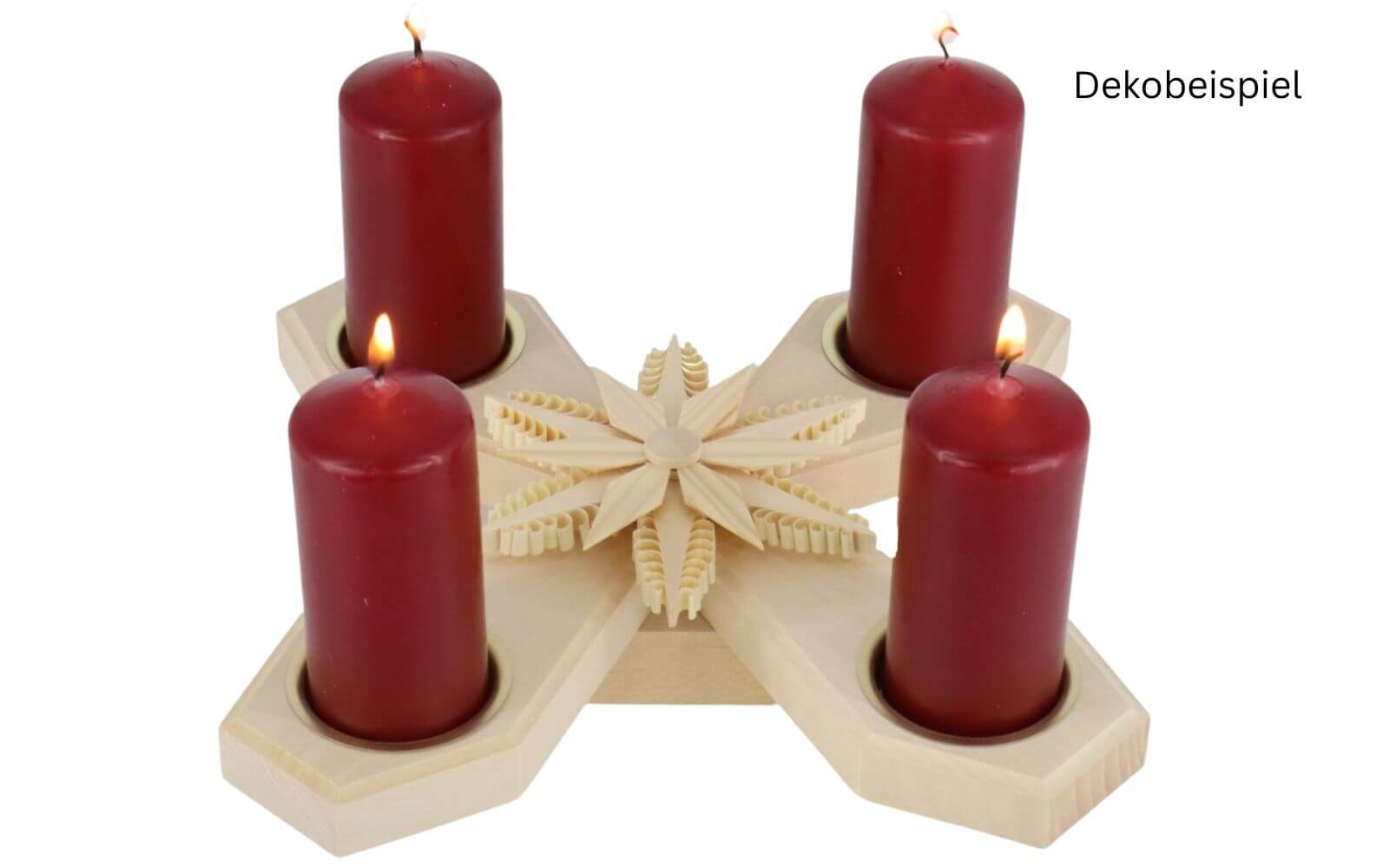 Adventsleuchter mit Stern von Martina Rudolph_3