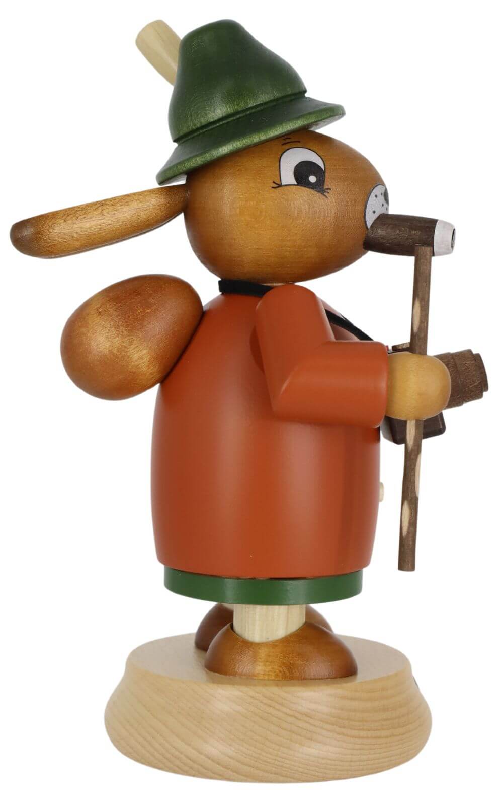 Räuchermännchen Osterhase Tourist von Müller Kleinkunst_3