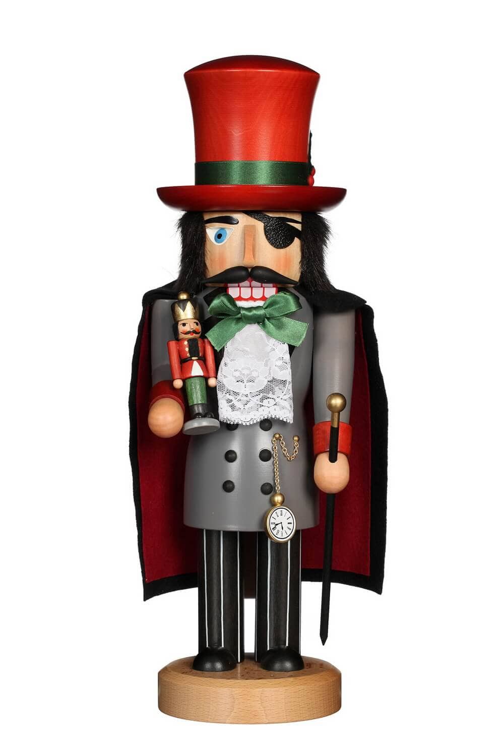 Nussknacker Drosselmeyer, farbig, 41 cm von Christian Ulbricht von Christian Ulbricht