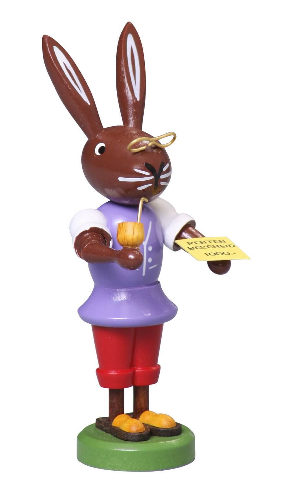 Osterhase Opa, 9 cm von Thomas Preißler