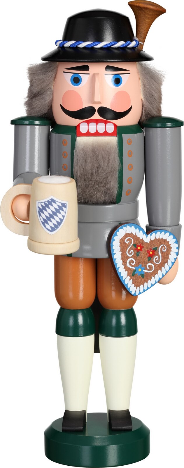 Nussknacker Bayer, 27 cm von Seiffener Volkskunst eG