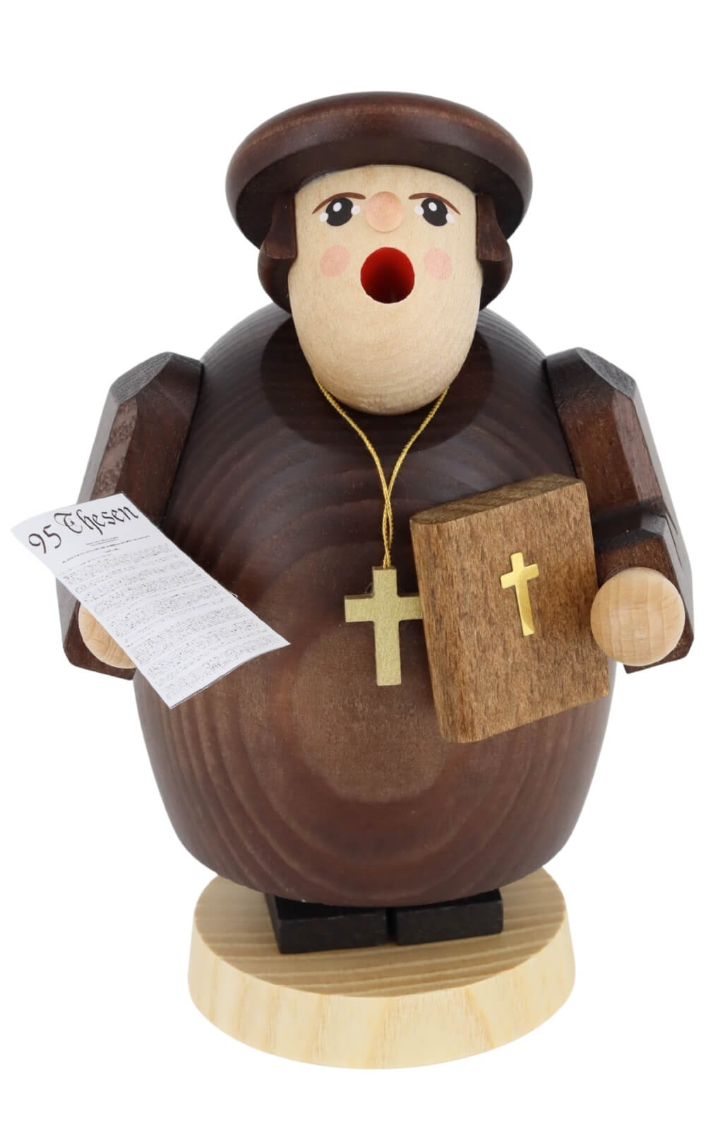 Räuchermännchen Martin Luther, 14 cm von Richard Glässer_1