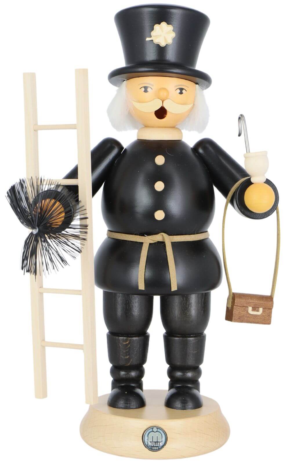 Räuchermännchen Schornsteinfeger, 23 cm von Müller Kleinkunst_1