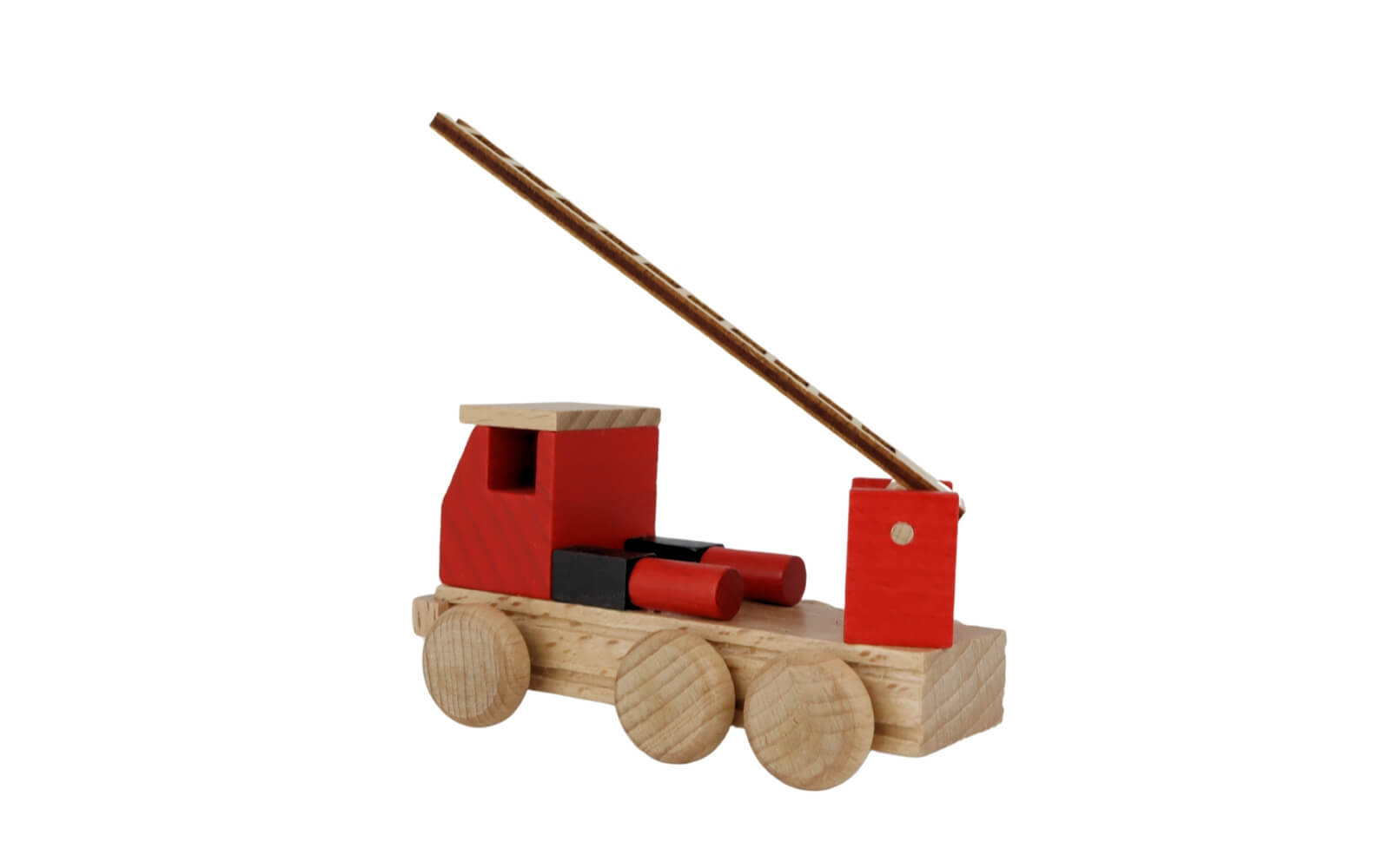 Holzauto Feuerwehr, farbig von Ebert GmbH_2