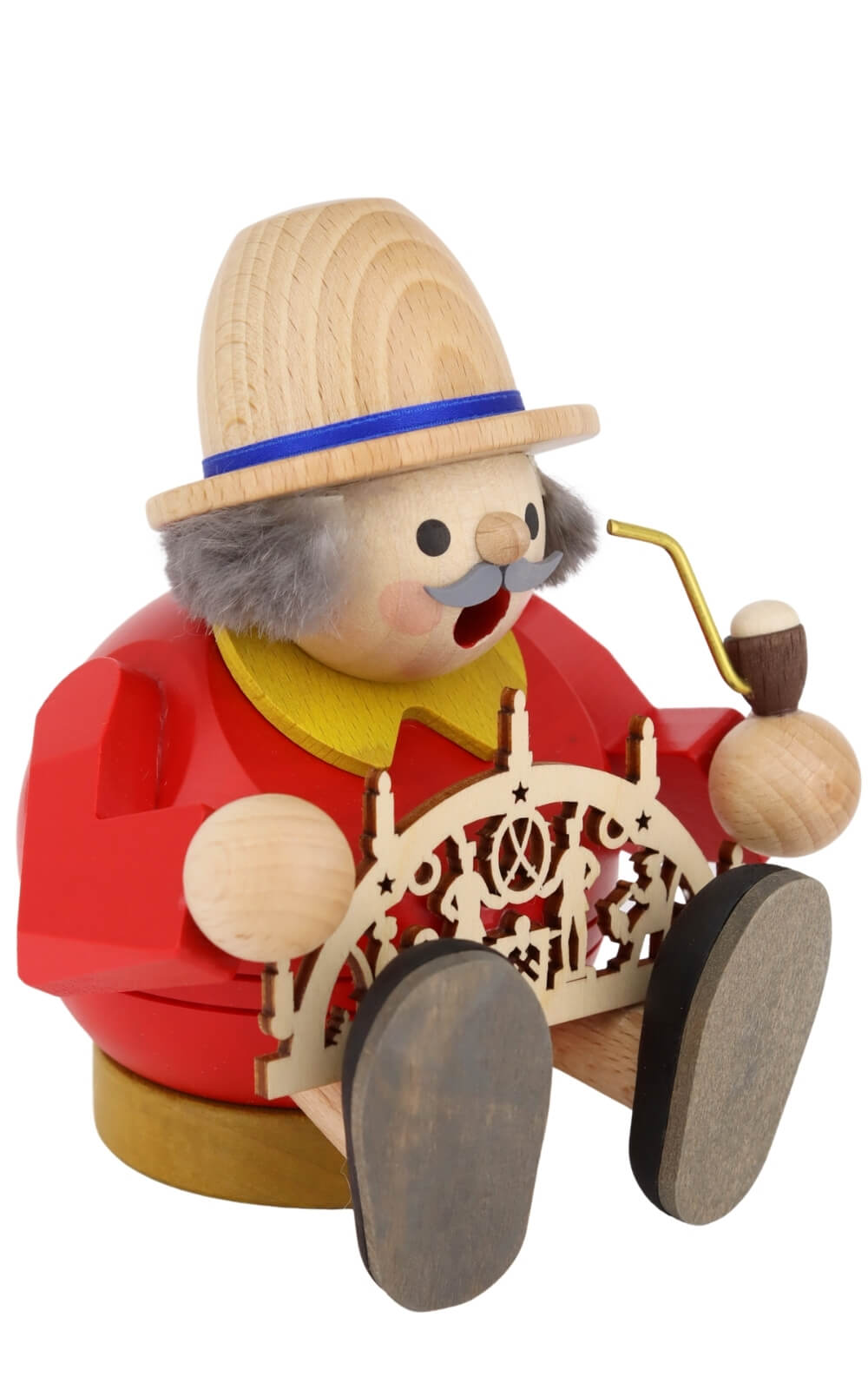 Räuchermann - Kugelräuchermännchen mit Schwibbogen von Richard Glässer_3