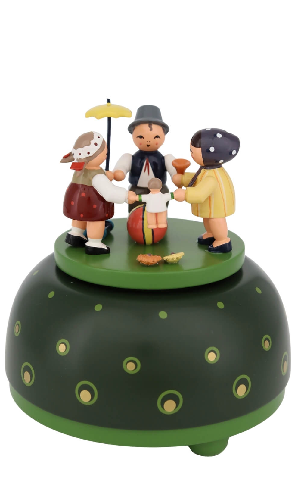 Spieluhr & Spieldose Kinderreigen mit Melodie: Hopp, hopp, hopp von KWO_1