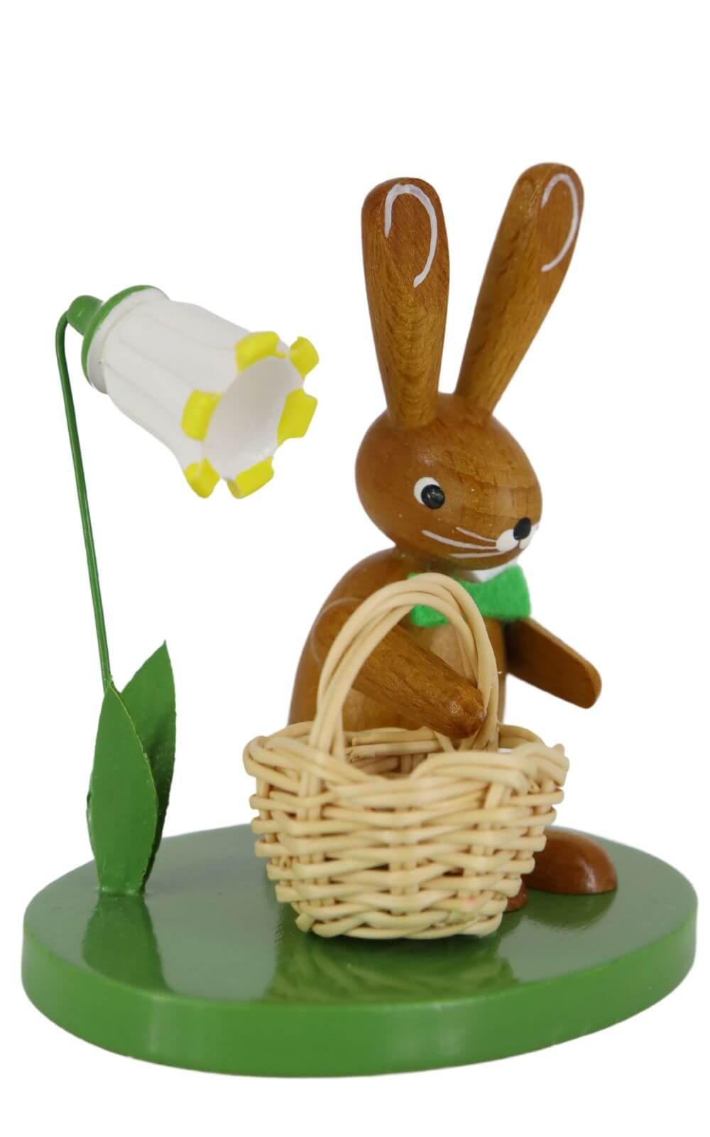 Osterhase mit Korb, 7 cm, farbig von Ralf Zenker_2