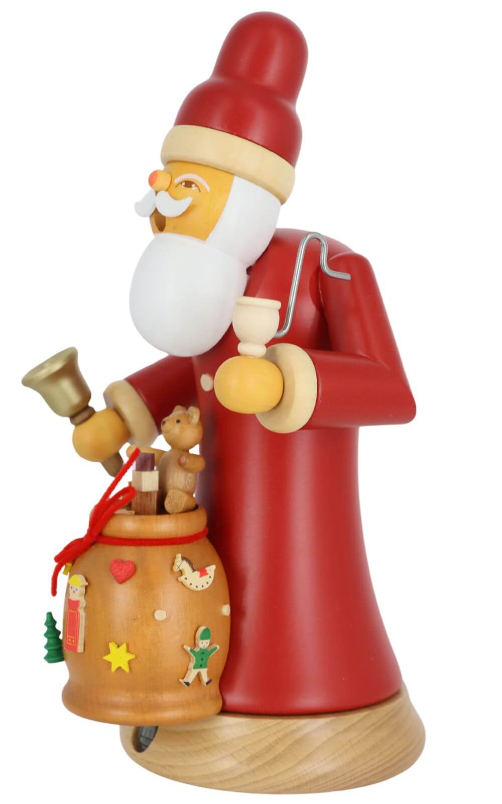 Räuchermännchen Weihnachtsmann mit Geschenken von Müller Kleinkunst_3
