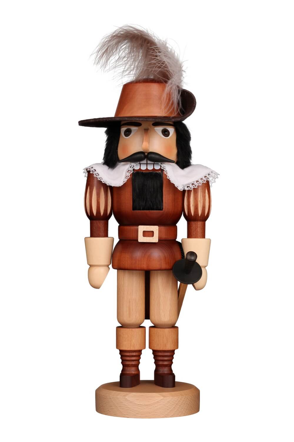 Nussknacker Musketier, natur, 35 cm von Christian Ulbricht