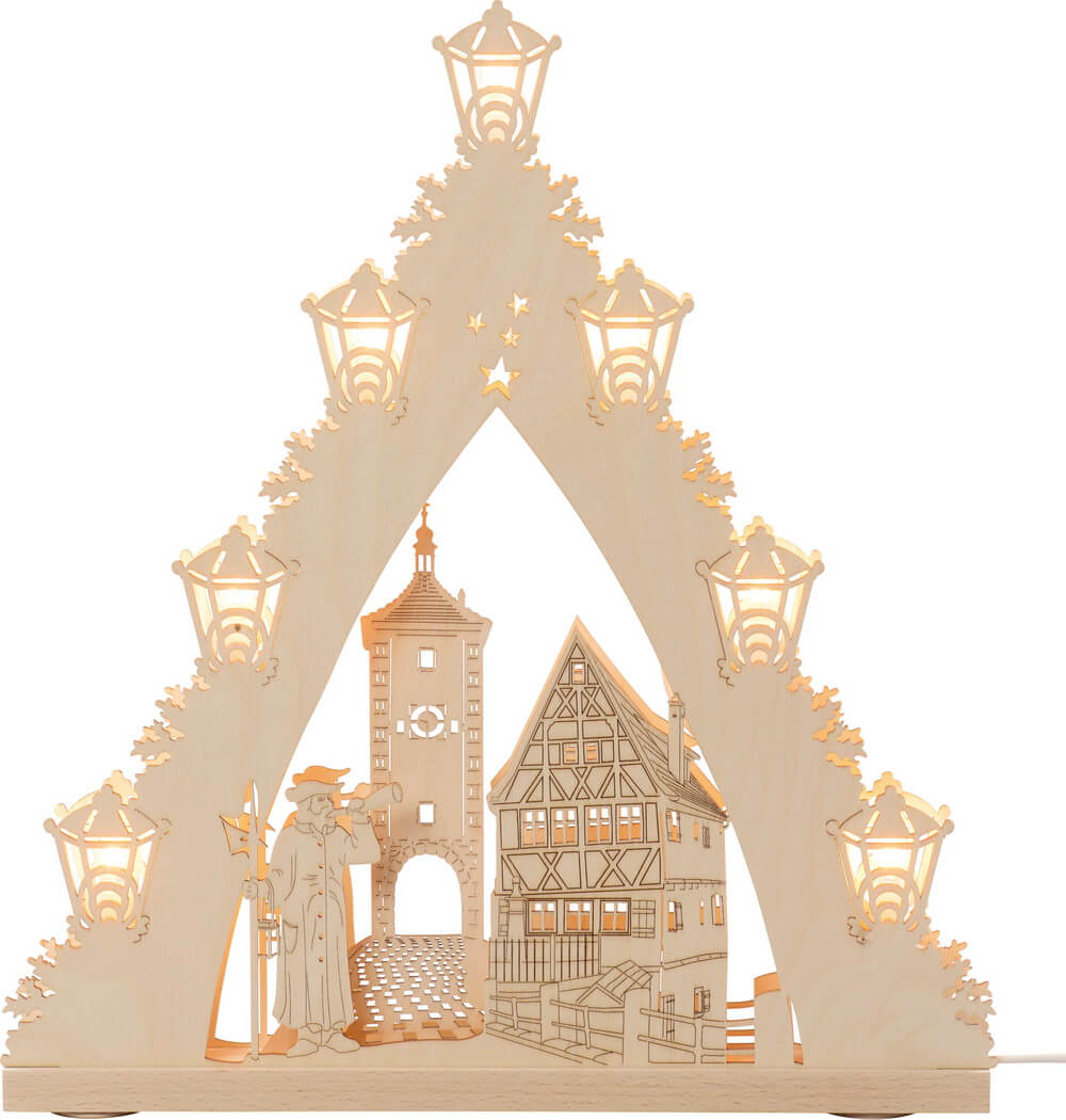LED Lichterspitze Rothenburg ob der Tauber von Weigla