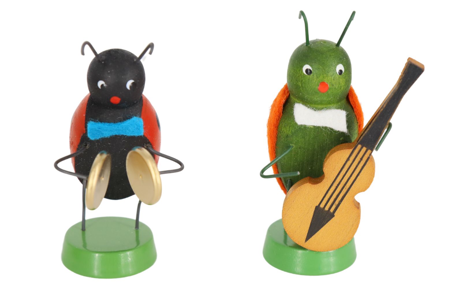 Miniatur Frühlingskapelle mit 4 Käfermusikanten, 7 cm von Ralf Zenker_2