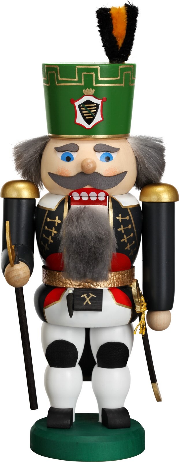 Nussknacker Bergmeister, 22 cm, farbig von Seiffener Volkskunst eG
