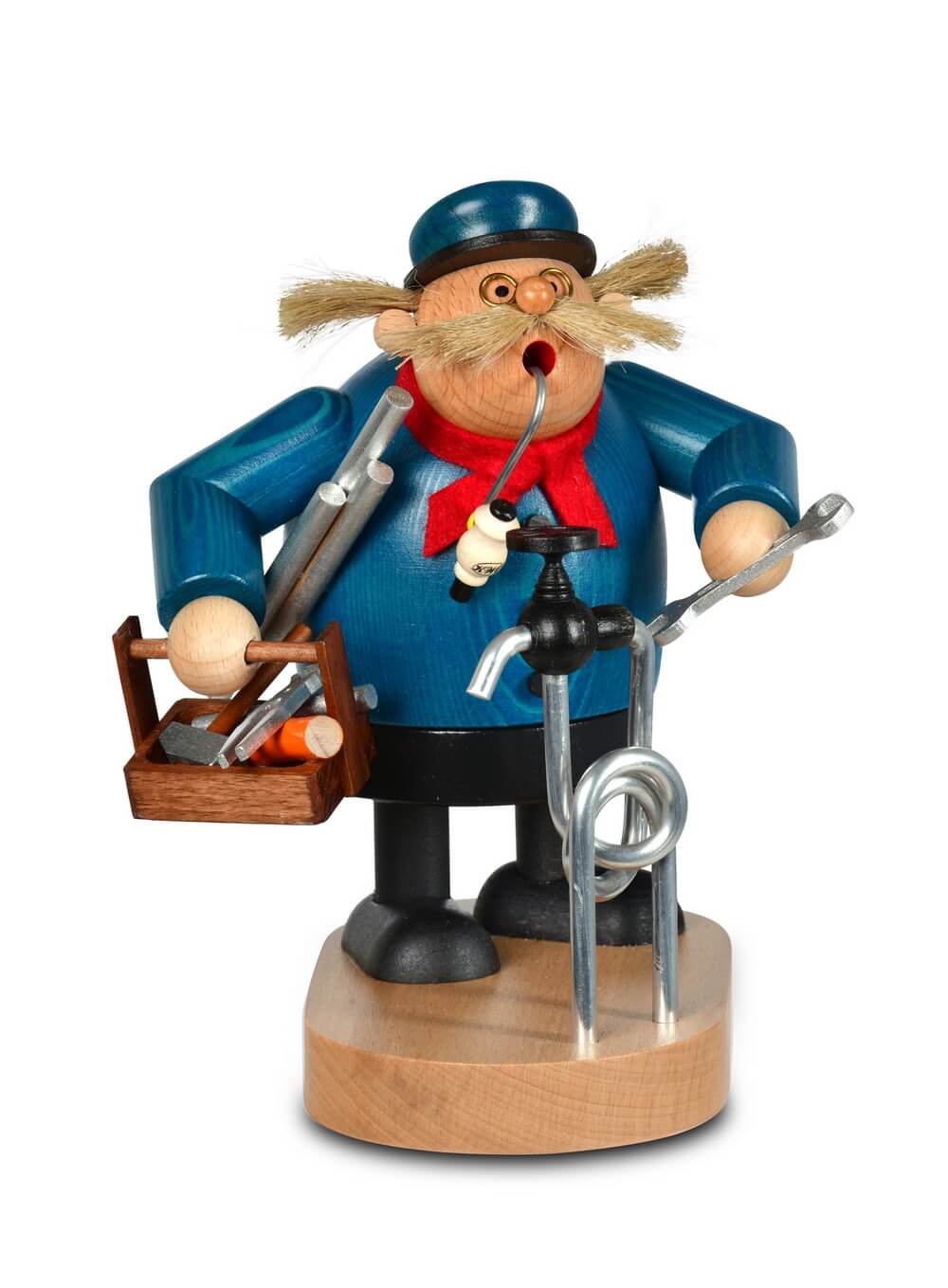 Räuchermännchen Klempner, 19 cm von KWO