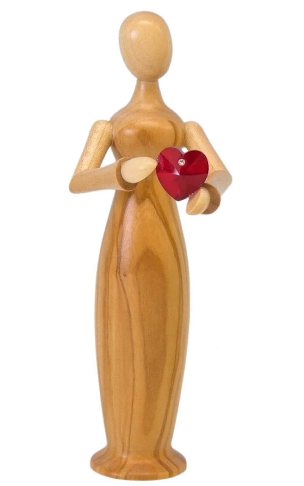 Tugendfigur Liebe mit Swarowski Herz von Figurenland Uhlig GmbH