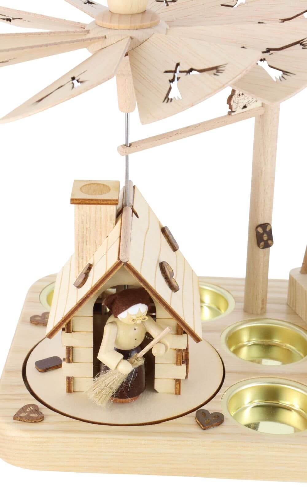 Weihnachtspyramide & Räucherpyramide Hänsel und Gretel von Legler_4