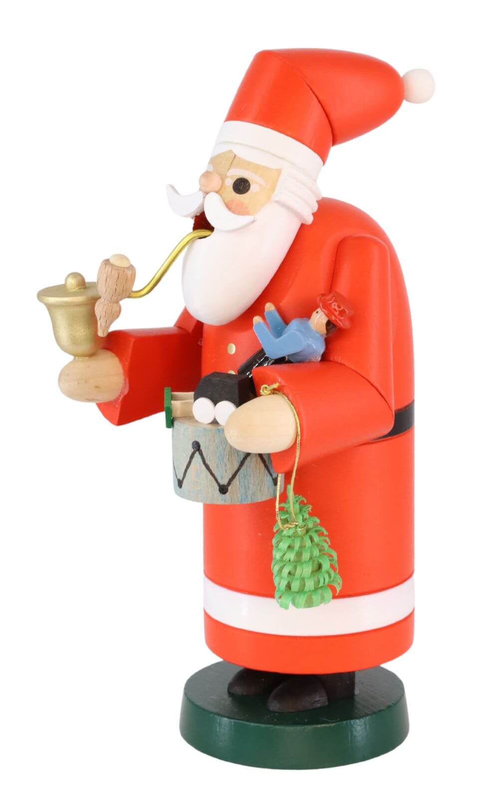 Räuchermännchen Weihnachtsmann, 18 cm, farbig von Richard Glässer_3