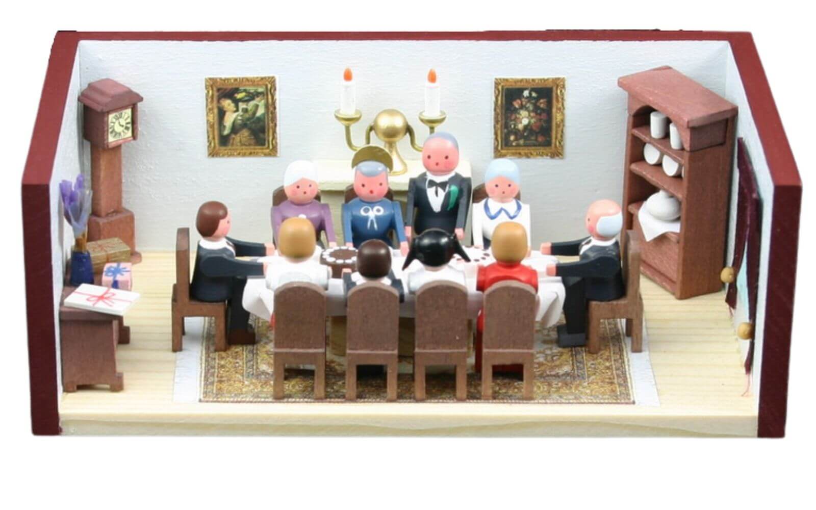Miniaturstübchen Goldene Hochzeitsstube von Gunter Flath
