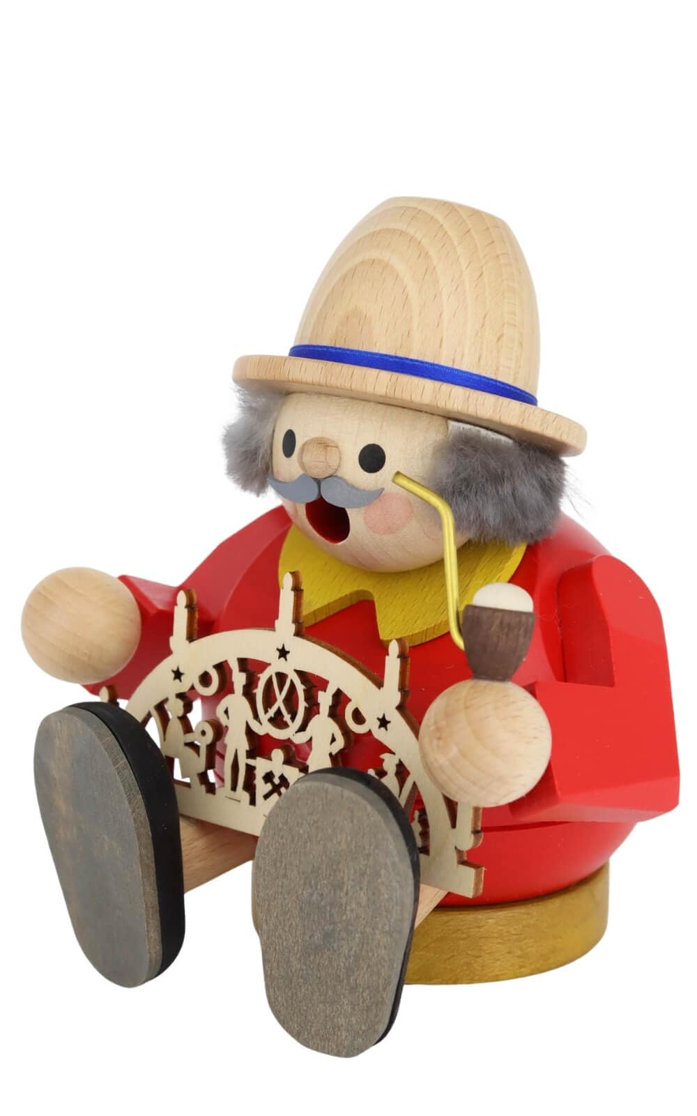 Räuchermann - Kugelräuchermännchen mit Schwibbogen von Richard Glässer_2