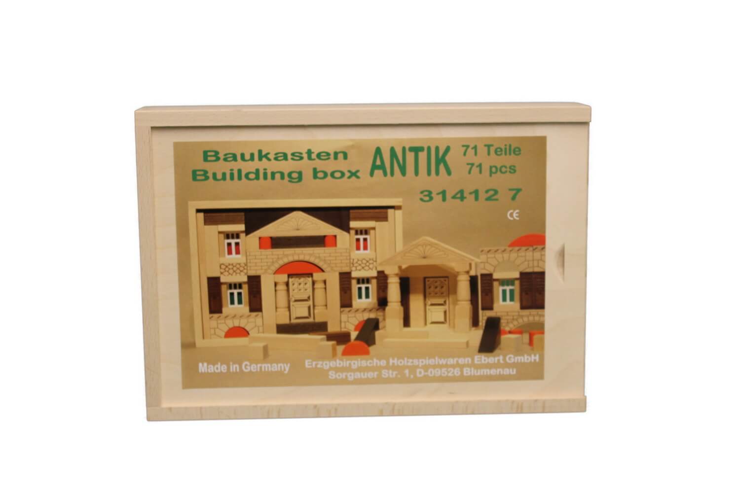 Baukasten Antik mit 71 Bausteinen von Ebert GmbH_2