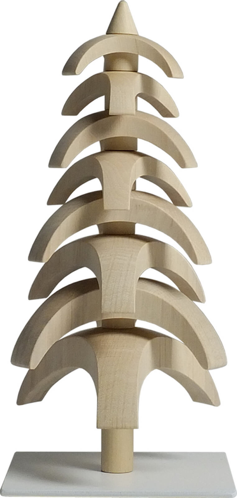 Drehbaum Twist, Weißbuche, 15 cm von Seiffener Volkskunst eG