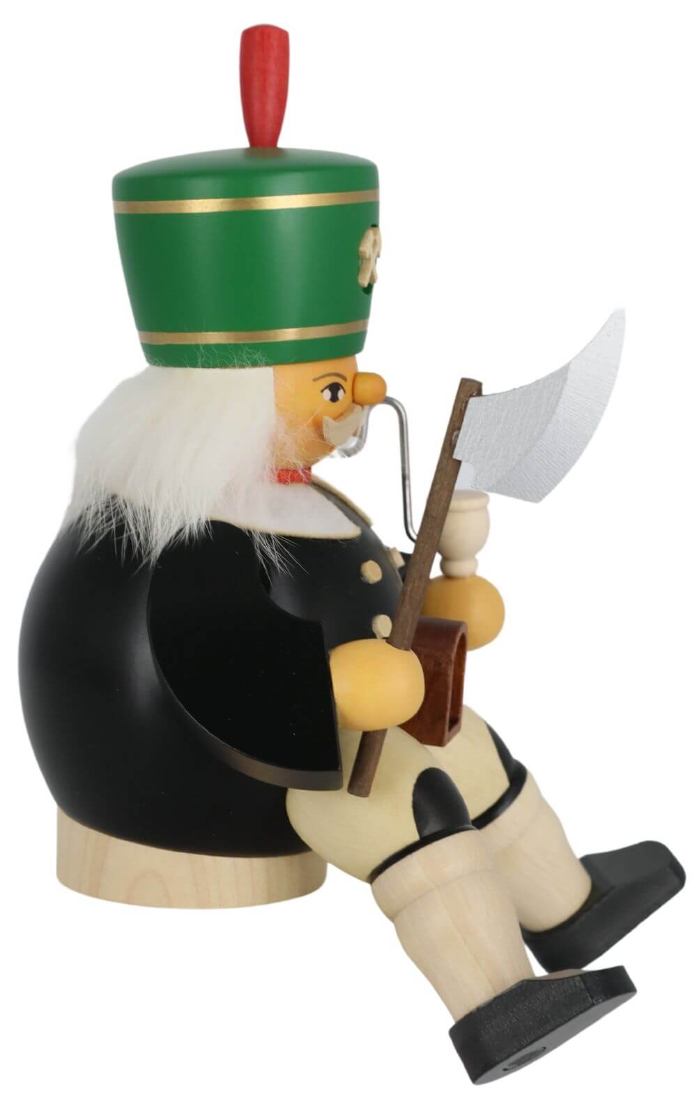 Räuchermännchen Bergmann, sitzend, 14 cm von Müller Kleinkunst_2