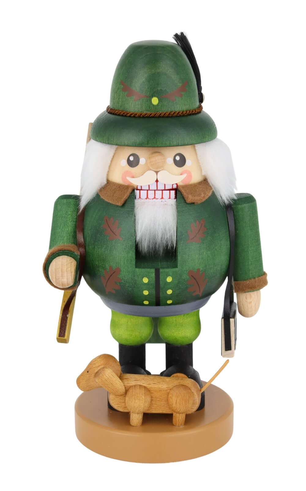 Nussknacker Förster mit Dackel, 19 cm von Richard Glässer_2