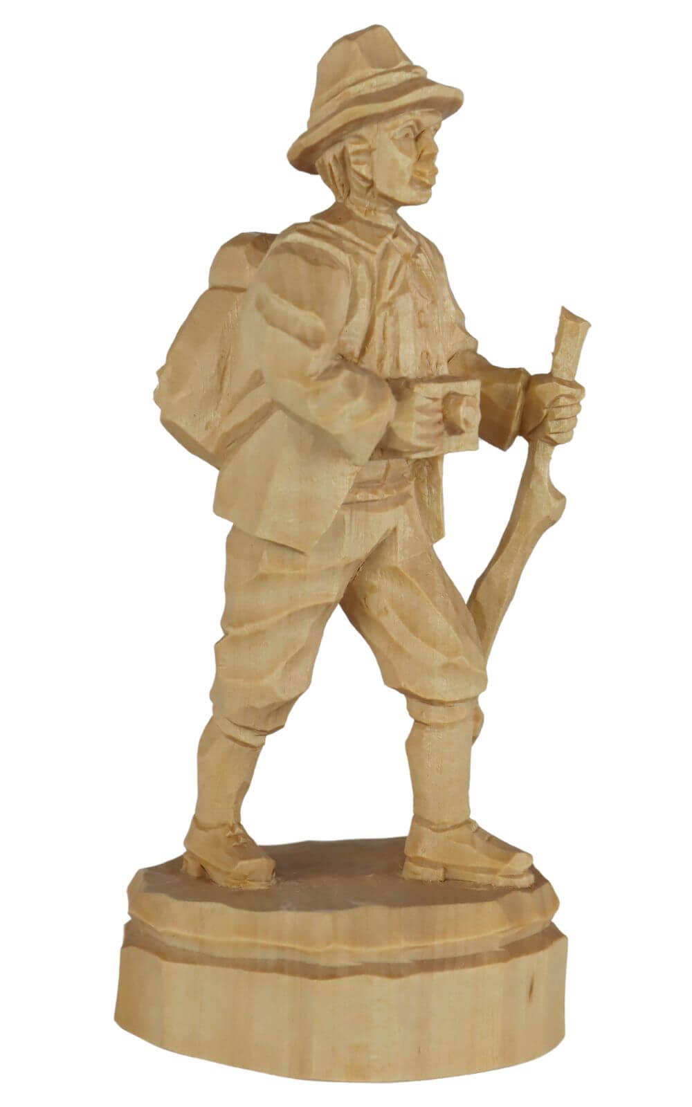 Wanderer, geschnitzt, natur, 16 cm von Schnitzkunst aus dem Erzgebirge_1