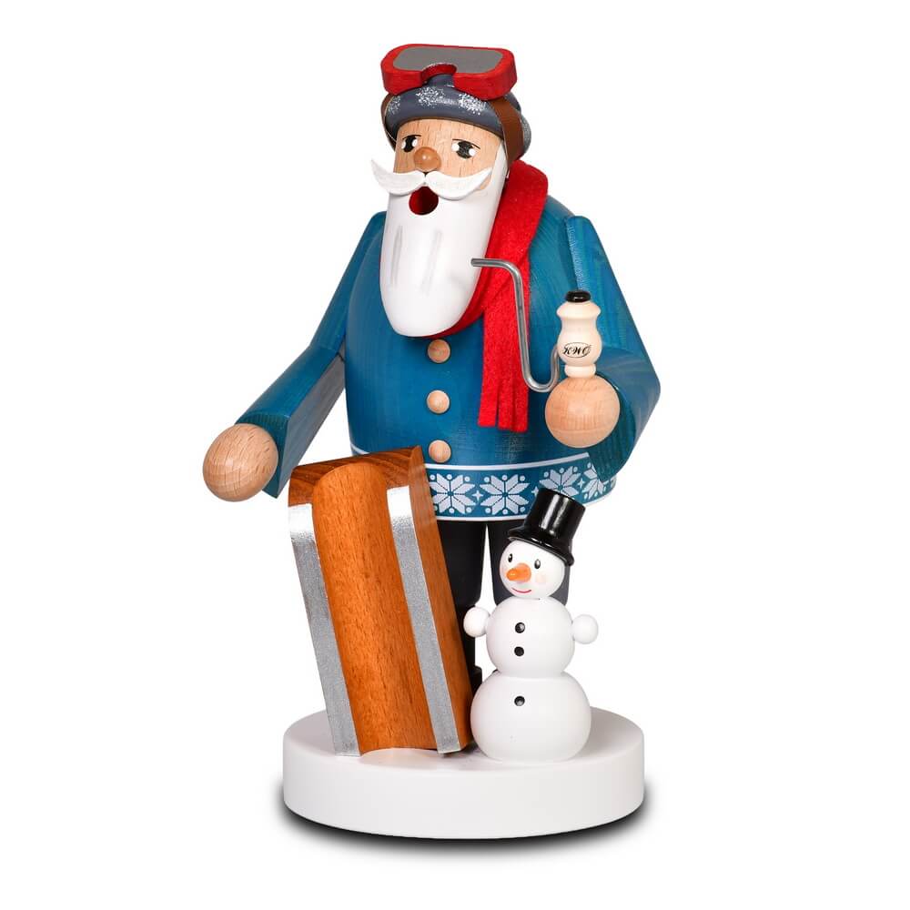 Räuchermännchen Kufenkönig, 18 cm von KWO, Made in Germany_1