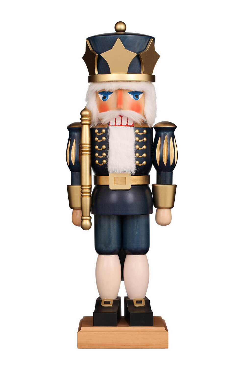 Nussknacker König, farbig, 73 cm von Christian Ulbricht
