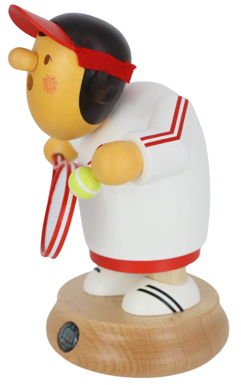 Räuchermännchen Müllerchen® Tennisspielerin, 16 cm von Müller Kleinkunst_2