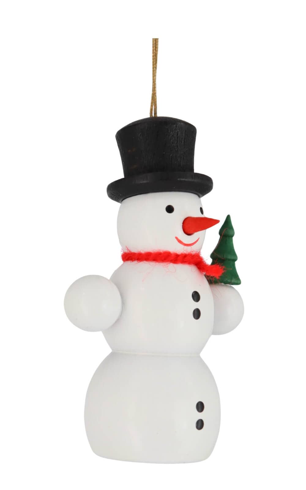 Christbaumschmuck Schneemann mit Baum, 6 cm von SEIFFEN.COM_2