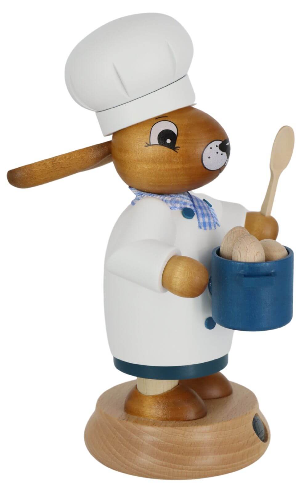 Räuchermännchen Osterhase Koch, 19 cm von Müller Kleinkunst_2