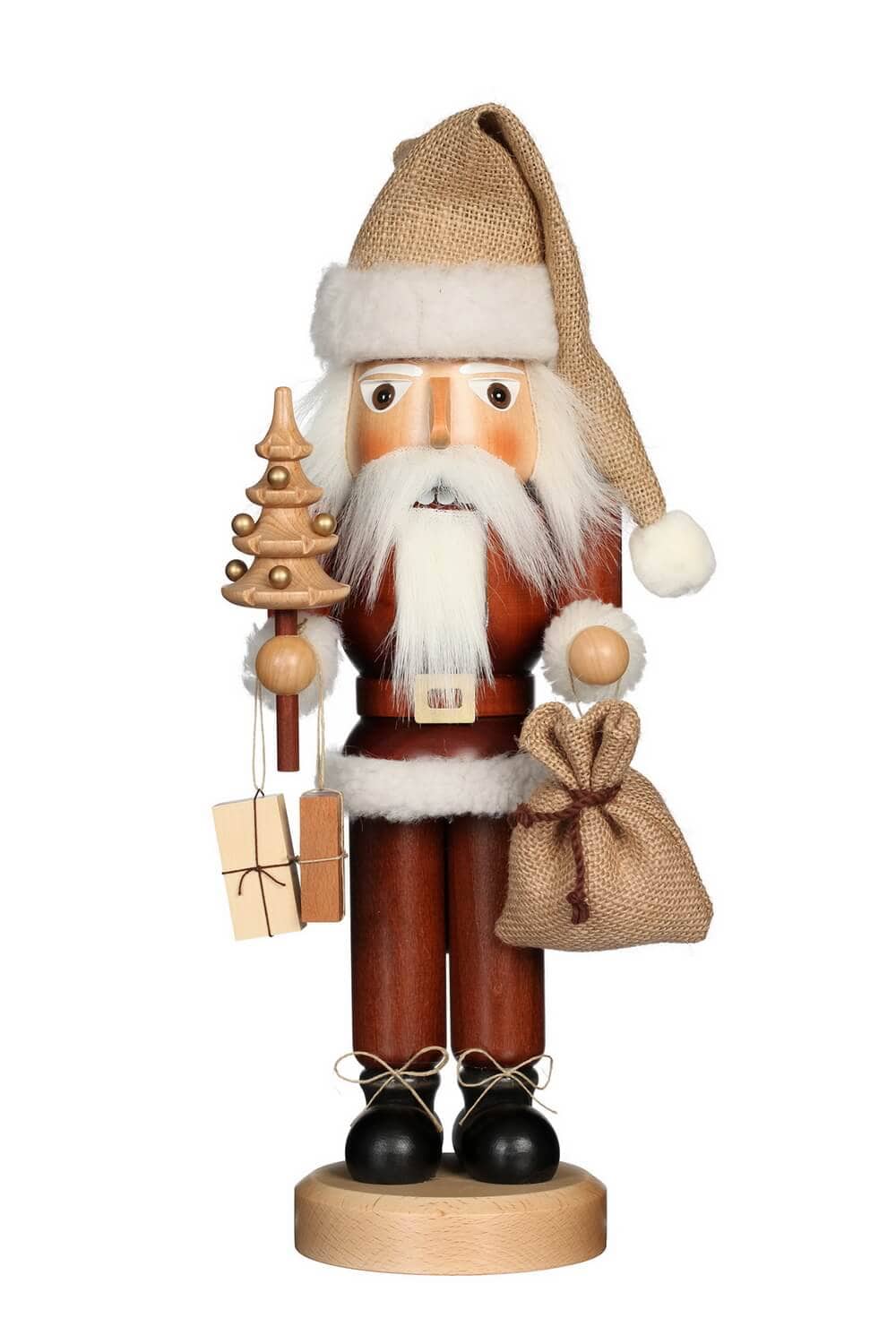 Nussknacker Weihnachtsmann natur, 41 cm von Christian Ulbricht