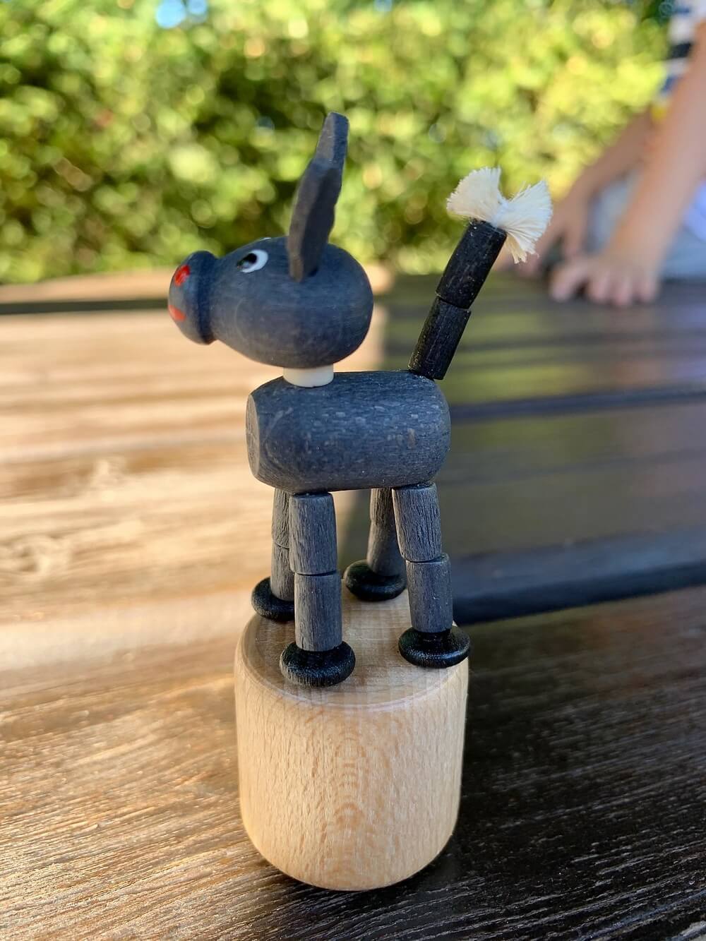 Wackelfigur Esel, 8 cm von Jan Stephani_Bild2