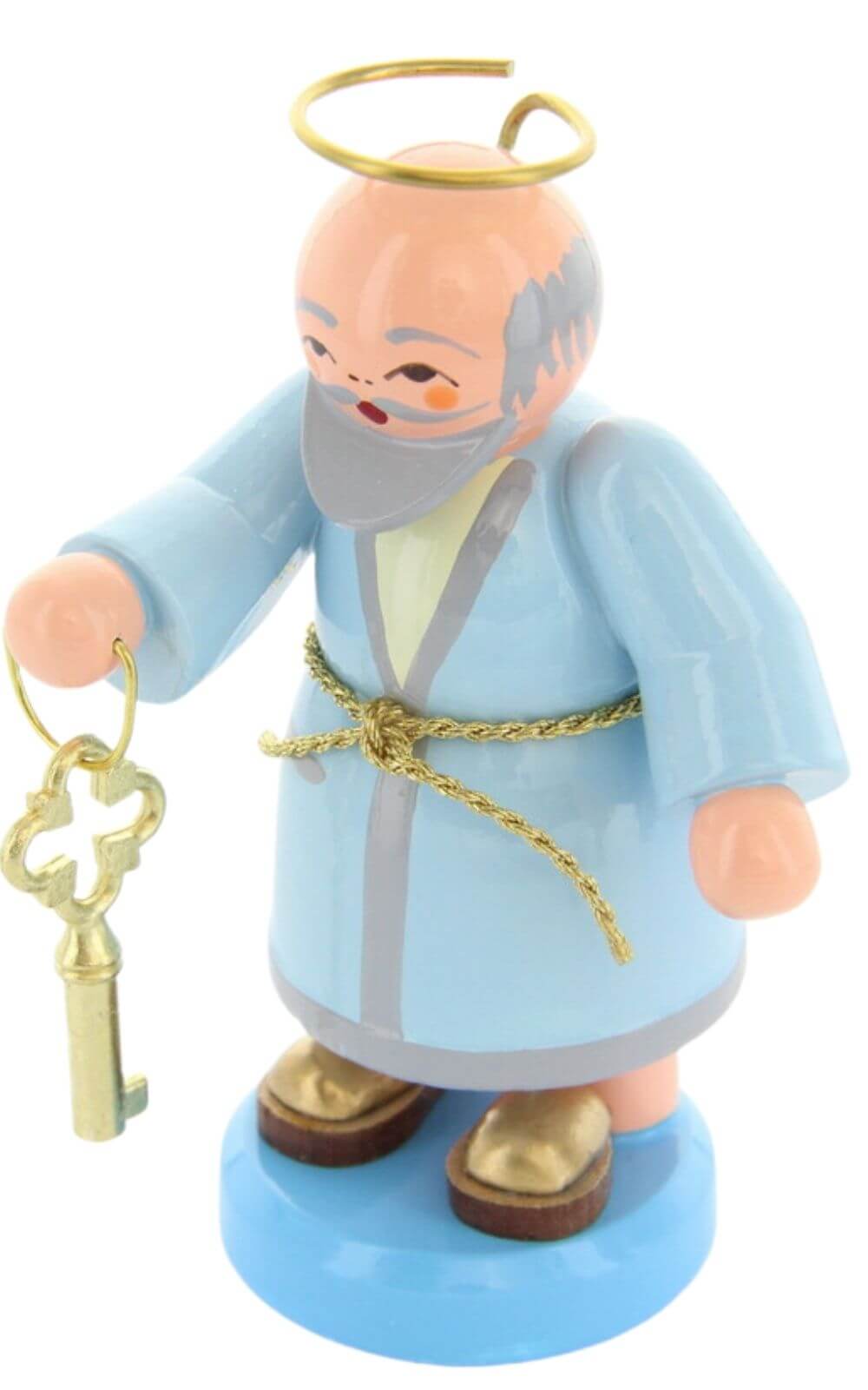 Miniatur Petrus, 8 cm, farbig von Figurenland Uhlig GmbH