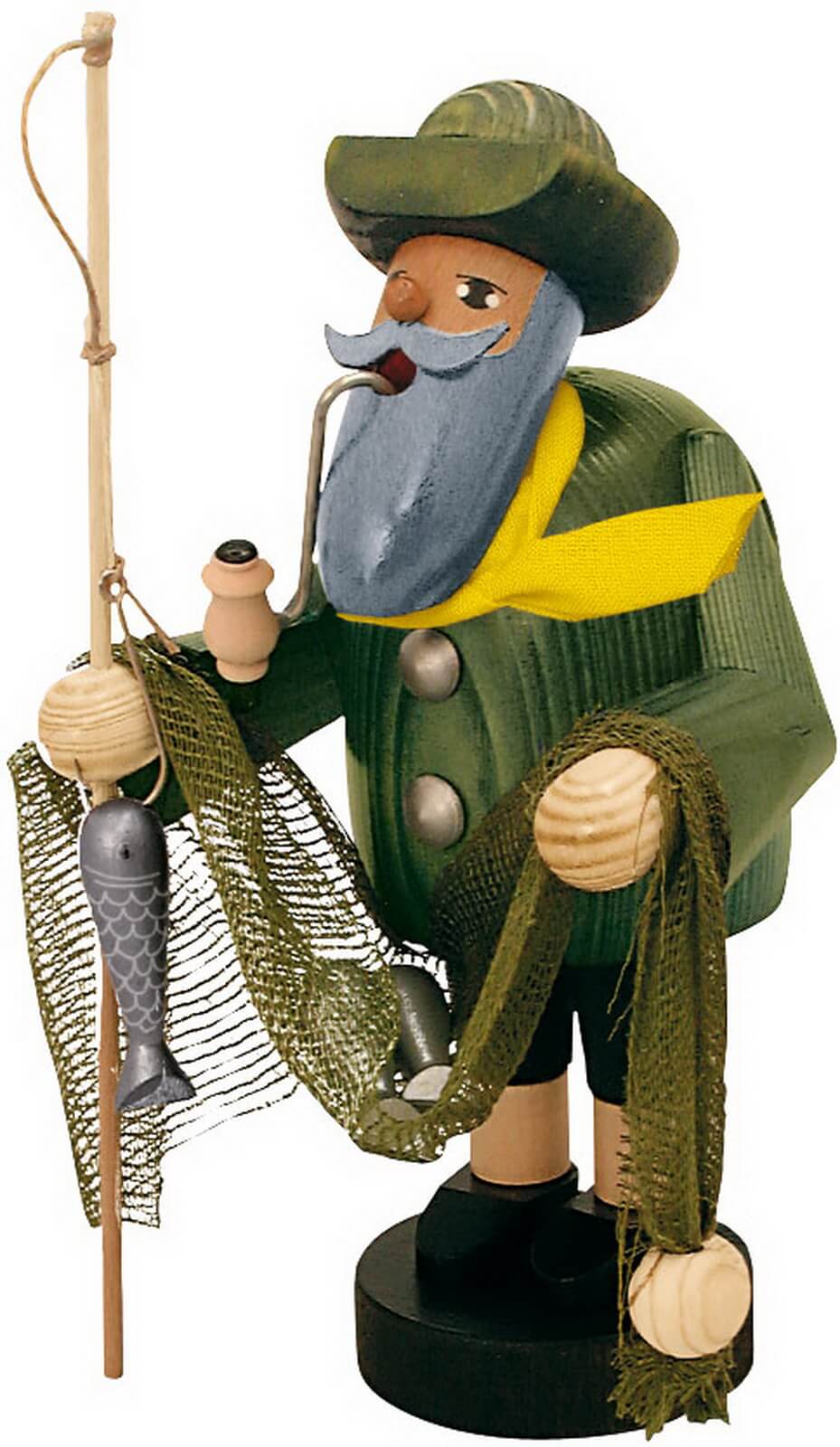 Räuchermännchen Fischer, 22 cm von KWO
