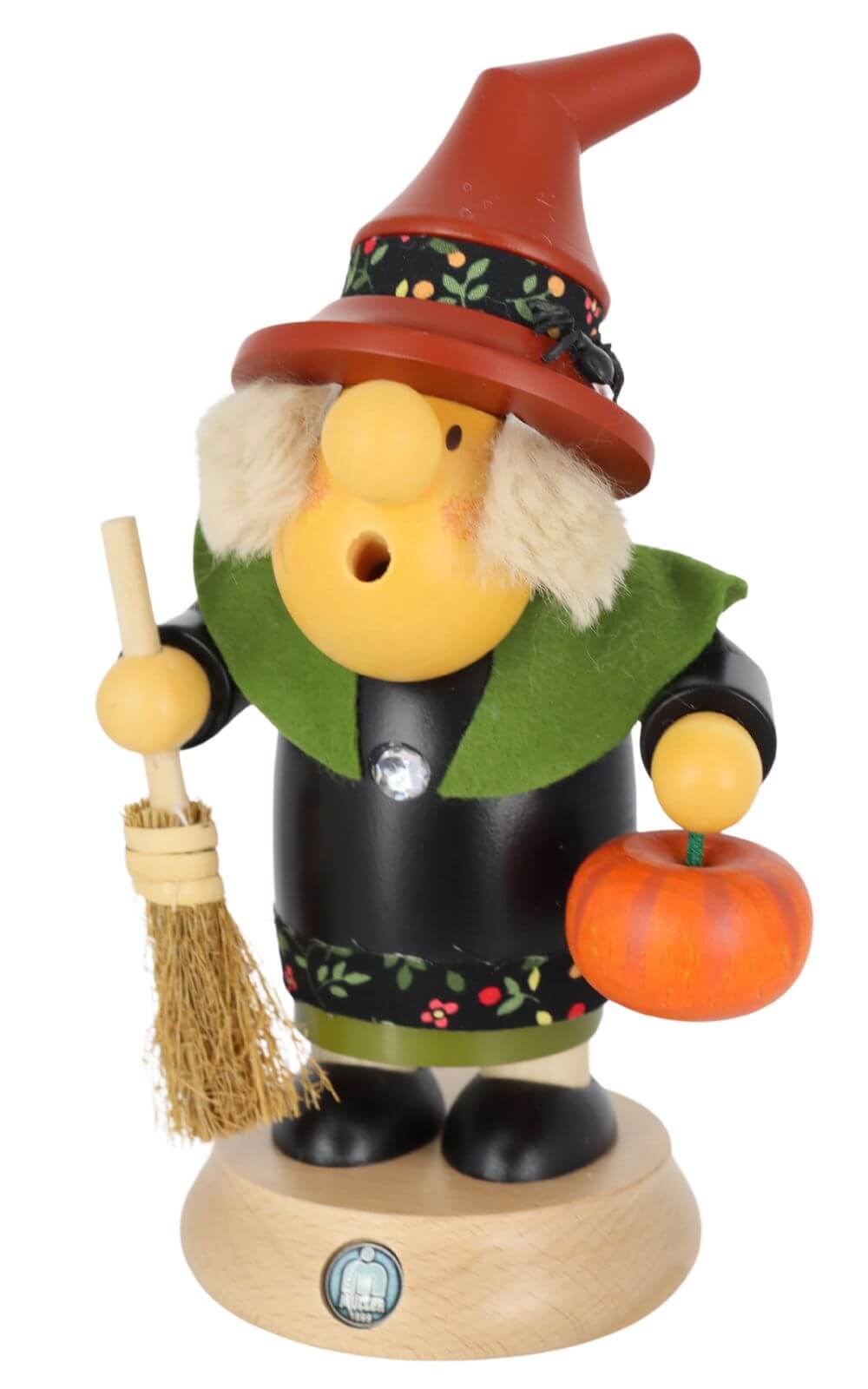 Räuchermännchen Müllerchen® Halloween Hexe, 16 cm von Müller Kleinkunst_1