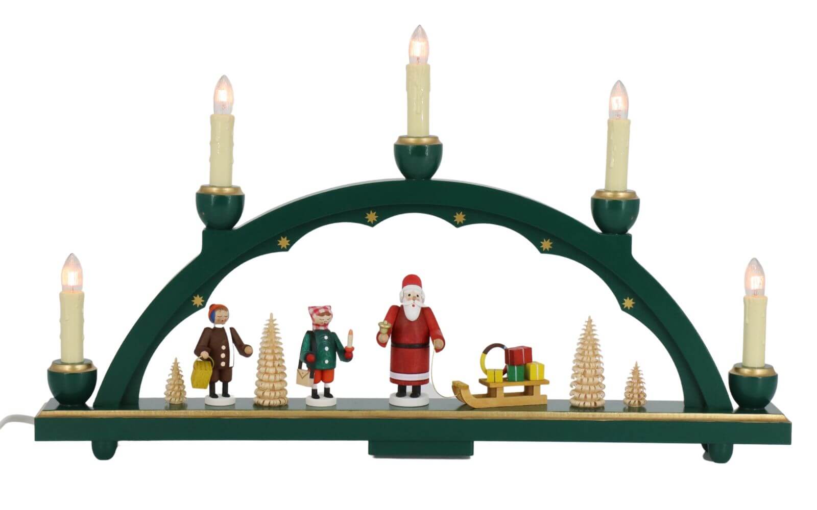 Schwibbogen Weihnachtsmann, 48 cm von Richard Glässer