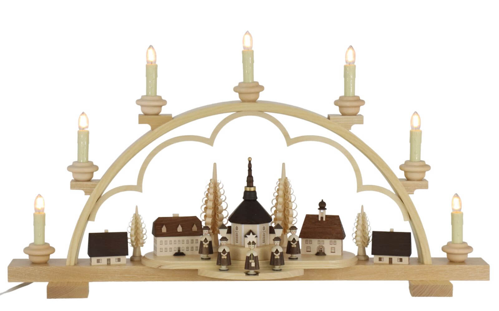 LED Schwibbogen Seiffener Dorf, 64 cm von Müller Kleinkunst_1