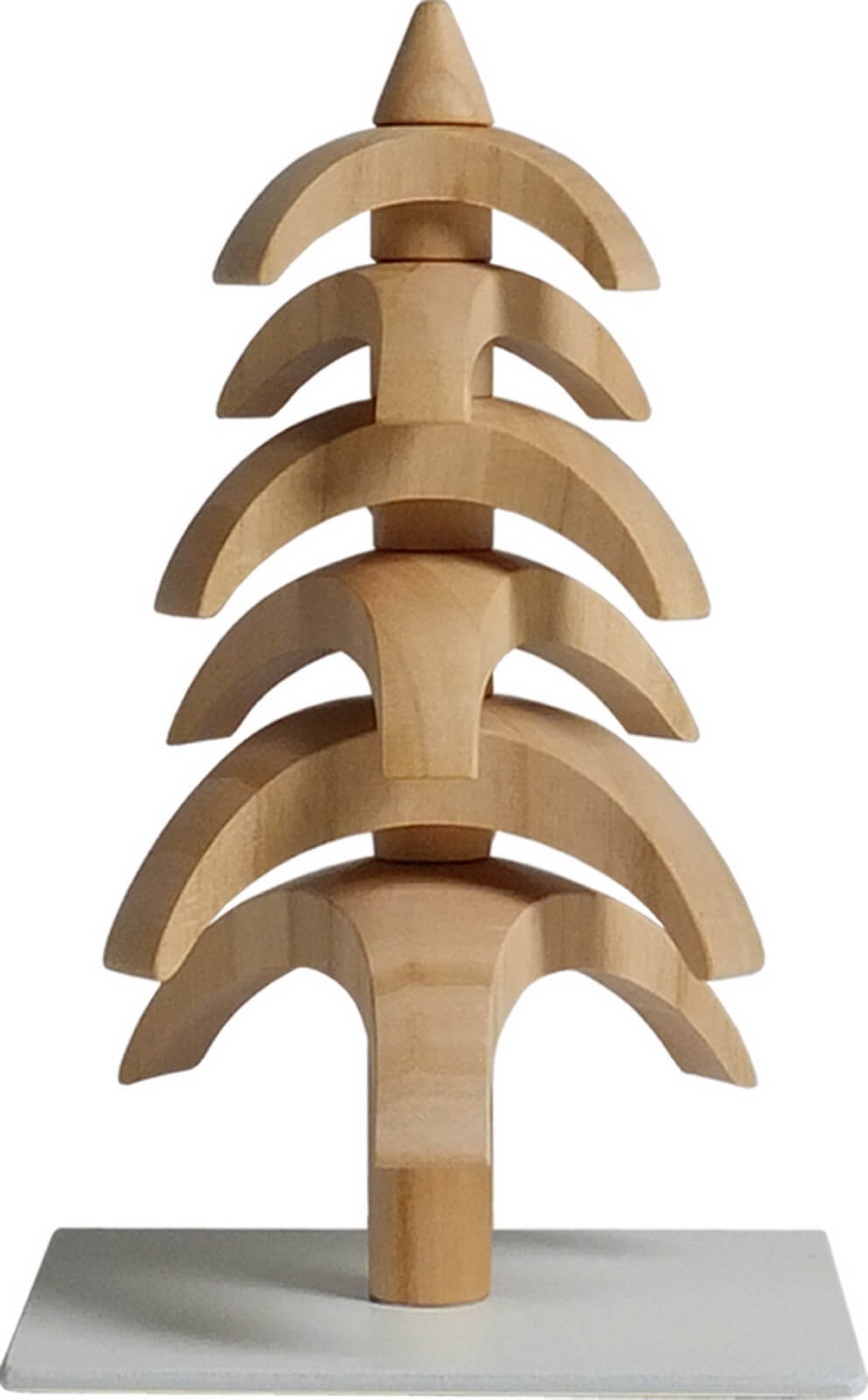 Drehbaum Twist, Kirschbaum, 11,5 cm von Seiffener Volkskunst eG