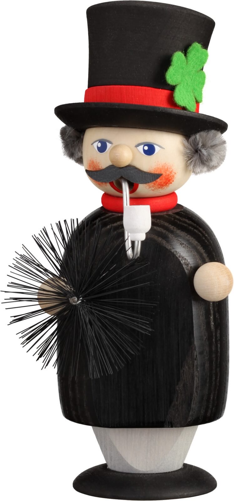 Räuchermann Schornsteinfeger, 15 cm von Seiffener Volkskunst eG
