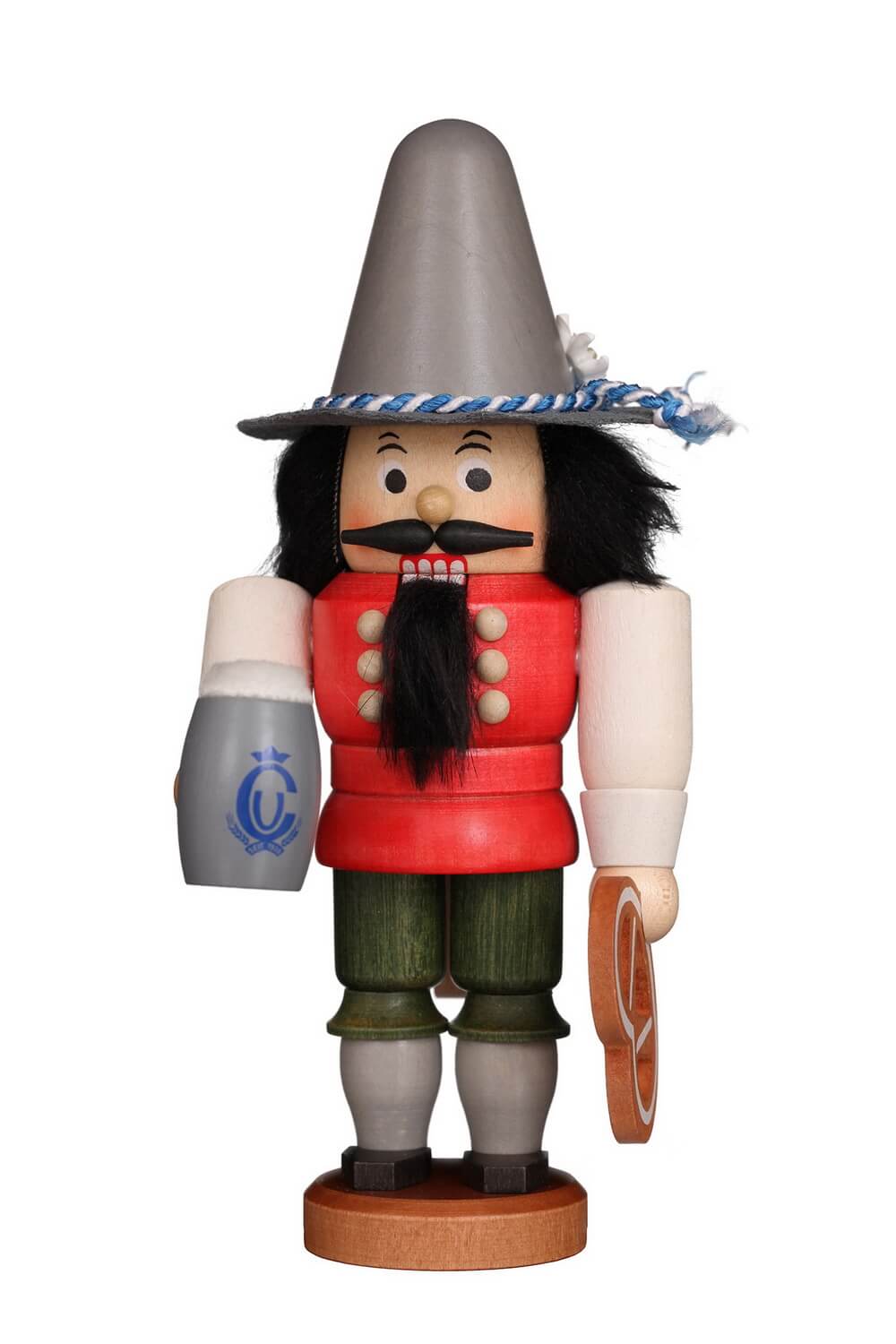 Nussknacker Bayer, 18 cm, farbig von Christian Ulbricht