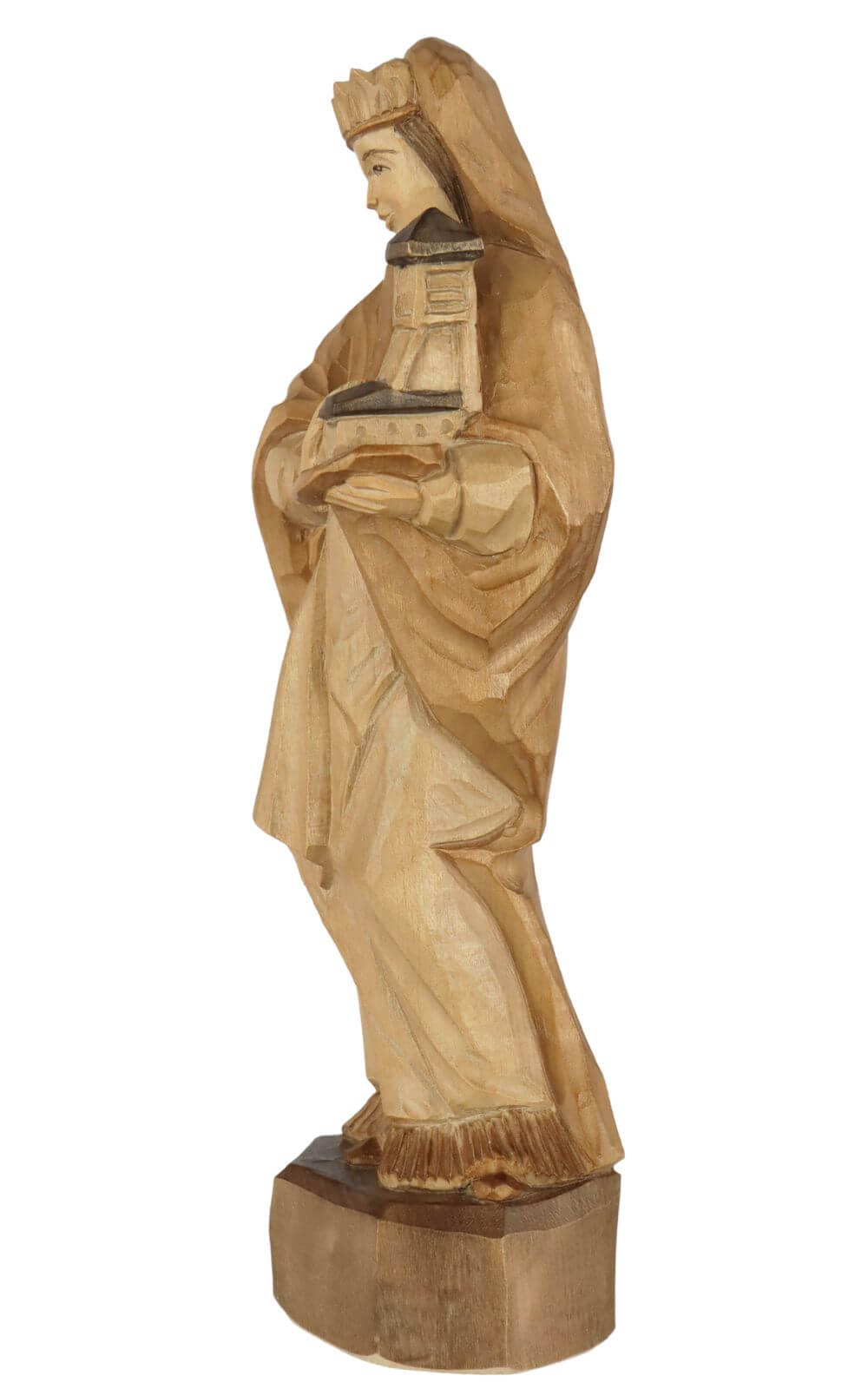 Heilige Barbara, 32 cm, farbig von Schnitzkunst aus dem Erzgebirge_2