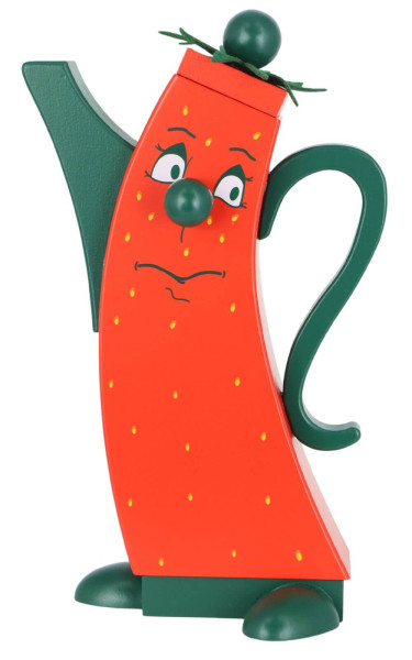 Räuchermännchen Moderne Räucherfigur Erdbeere von Müller Kleinkunst_1
