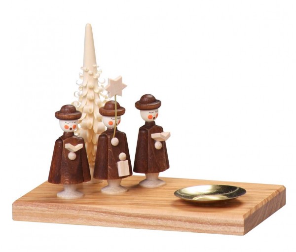 Kerzenhalter klein mit Kurrende, 10 cm von Thomas Preißler
