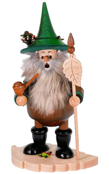 Räuchermännchen Wichtel Buchenblatt, 25 cm von DWU