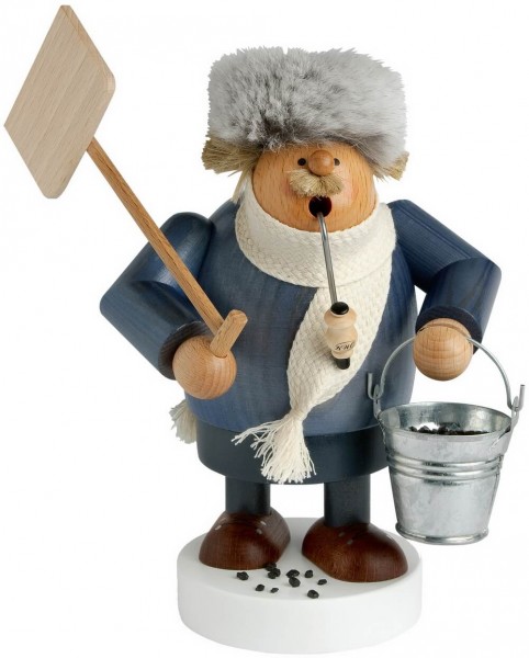 Smoking man snow shovel, 19 cm from KWO