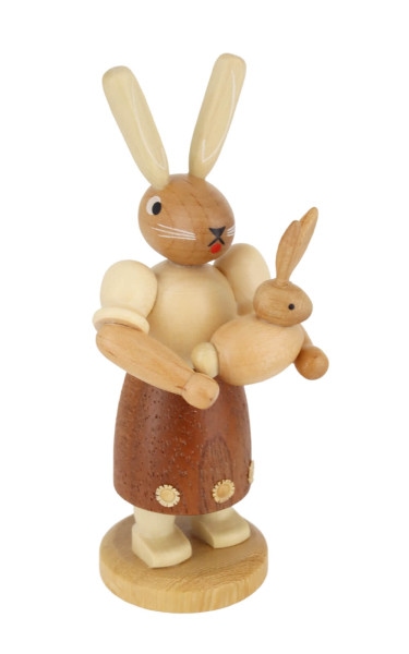 Easter bunny Mother bunny with child, 11 cm by Müller Kleinkunst_3